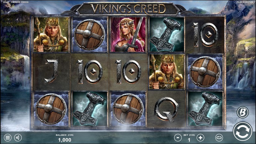 Vikings Creed slot screen 4