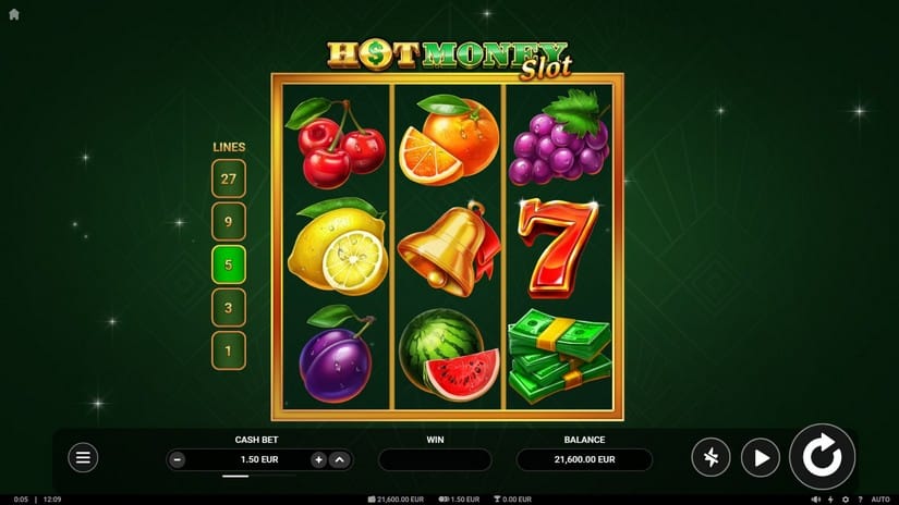 Hot Money Slot slot screen 1