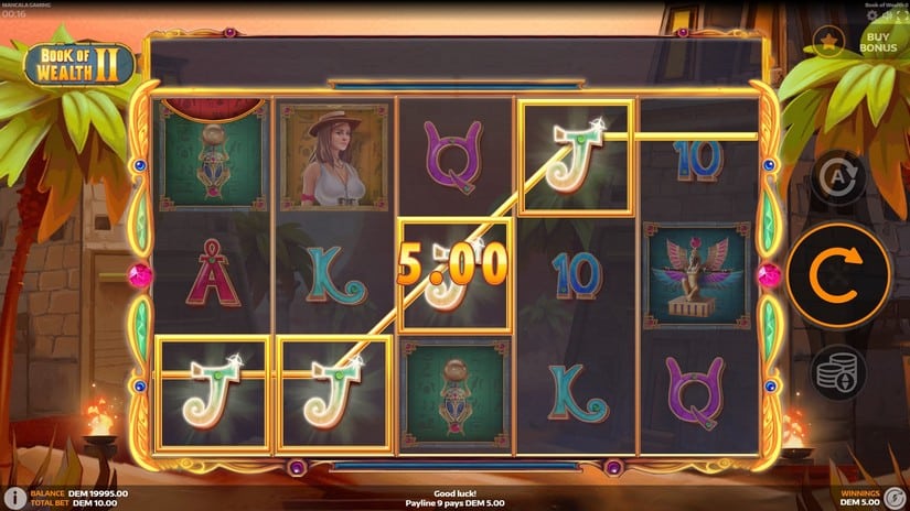 Book of Wealth II slot screen 2