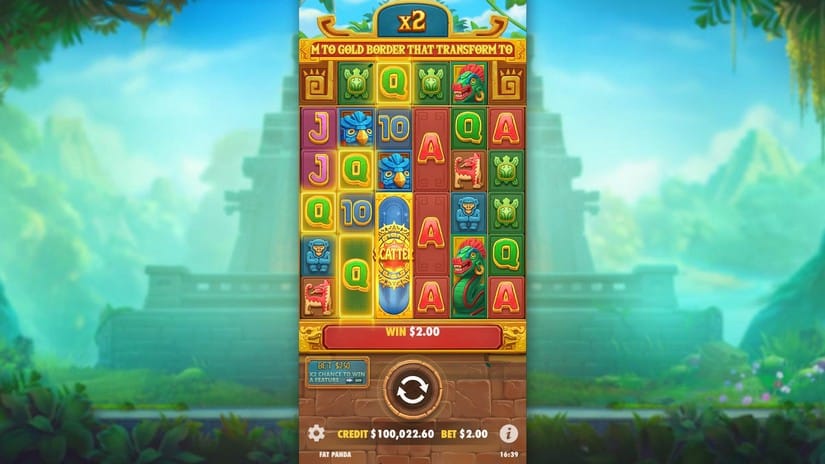Fortune of Aztec slot screen 1