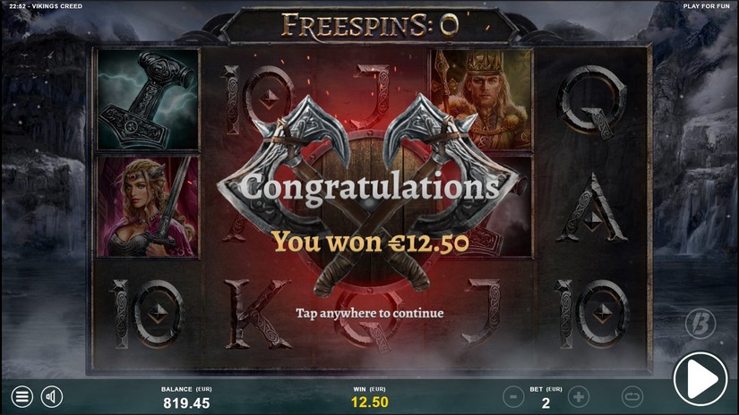 Vikings Creed slot screen 7