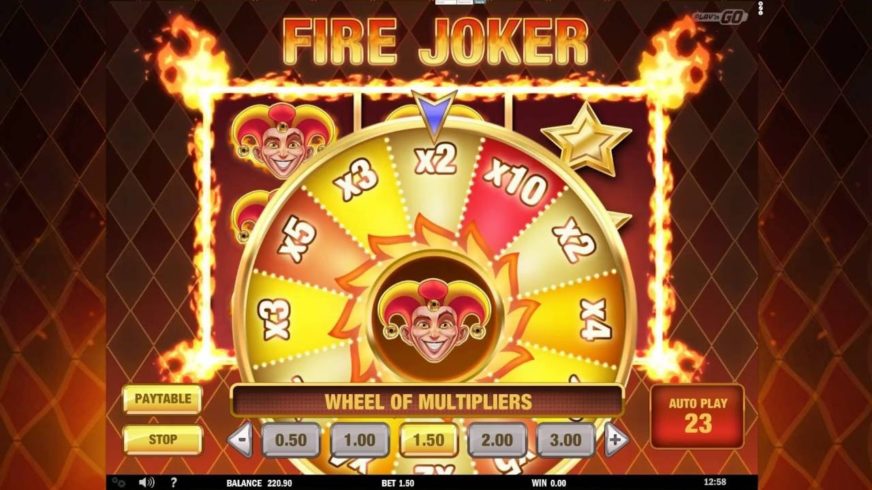 Fire Joker slot screen 1