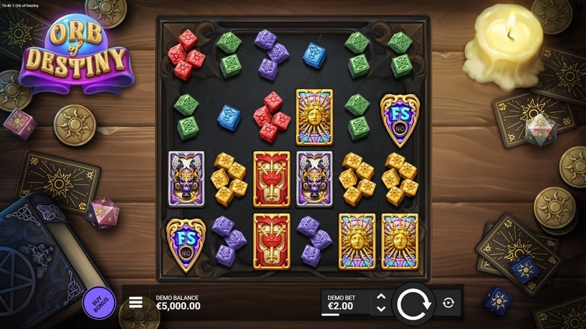 Orb of Destiny slot screen 1