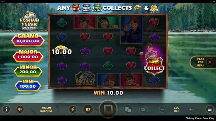 Fishing Fever Bass King slot screen 4