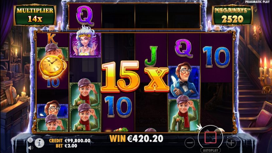 Christmas Carol Megaways slot screen 3