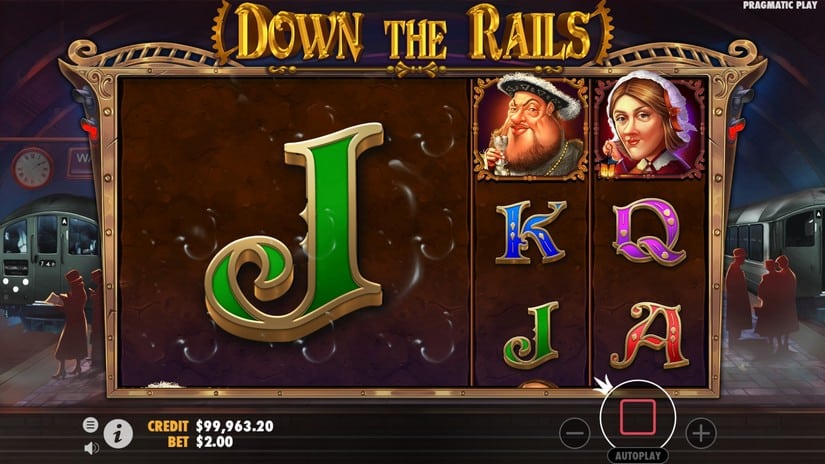 Down the Rails slot screen 4