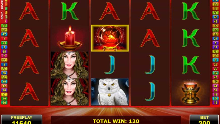 Magic Owl slot screen 1