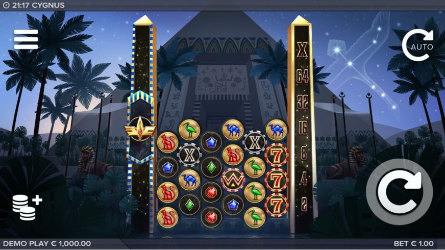 Cygnus slot screen 1