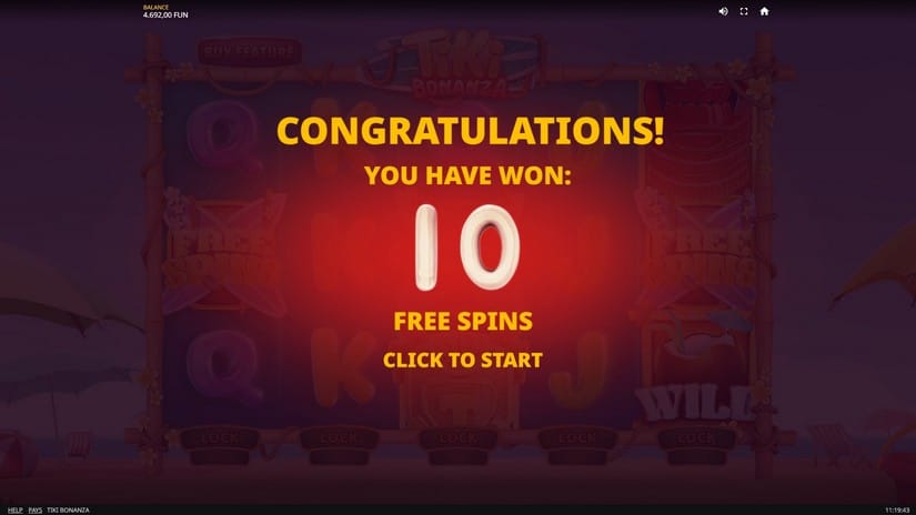 Tiki Bonanza slot screen 4