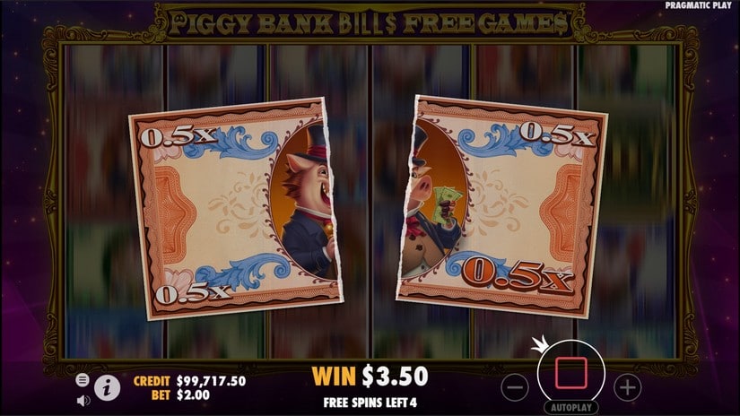 Piggy Bank Bills slot screen 7