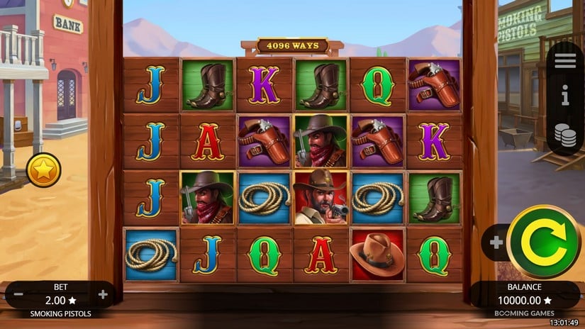 Smoking Pistols slot screen 1