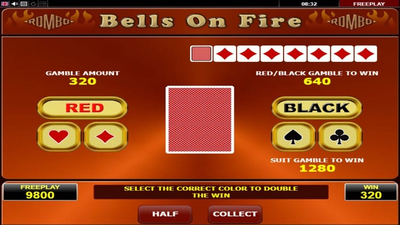 Bells on Fire Rombo slot screen 3