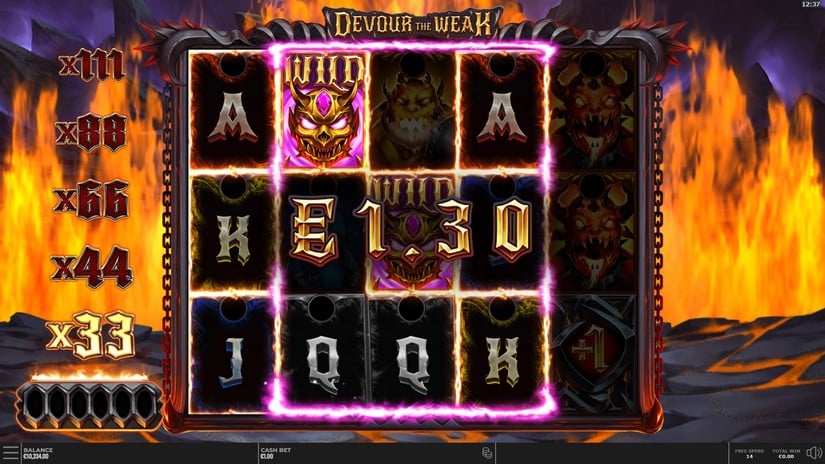 Devour The Weak slot screen 3