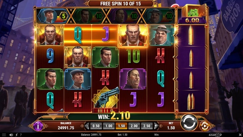 Mafia Gold slot screen 5