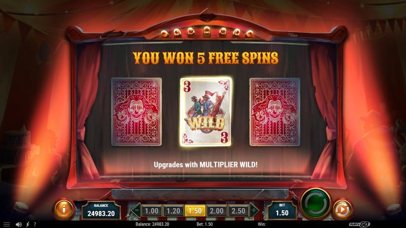 3 Clown Monty 2 slot screen 3