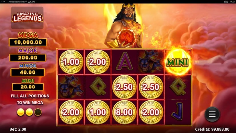 Amazing Legends slot screen 6