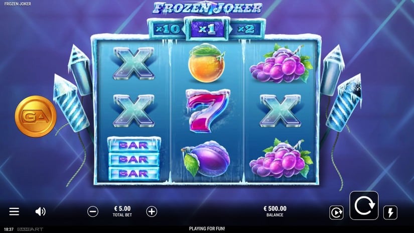 Frozen Joker slot screen 1