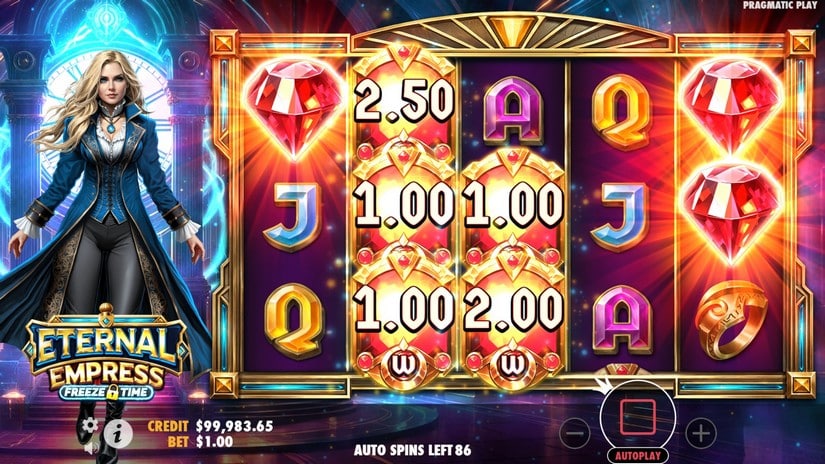 Eternal Empress – Freeze Time slot screen 3