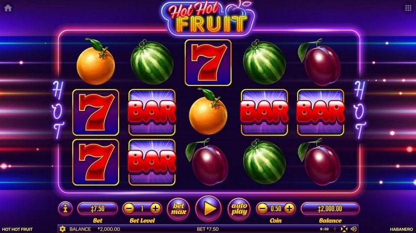 Hot Hot Fruit slot screen 1