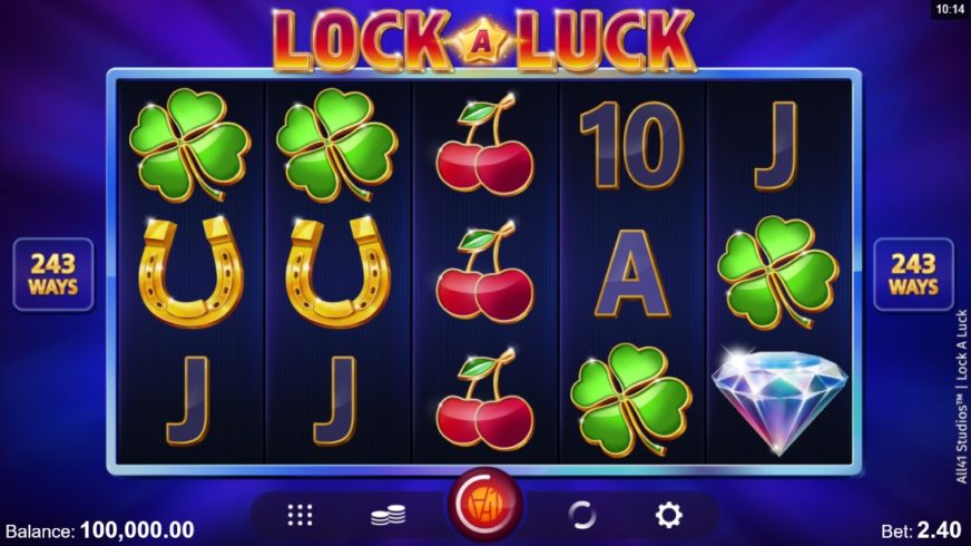 Lock A Luck slot screen 1