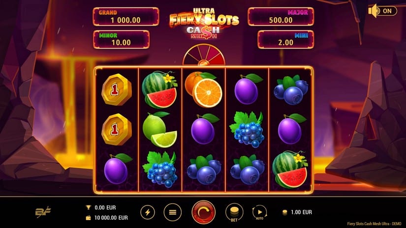 Fiery Slots Cash Mesh Ultra slot screen 1