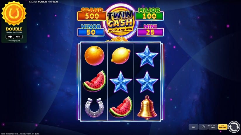 Twin Cash: Hold & Win slot screen 1