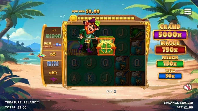 Treasure Ireland slot screen 5