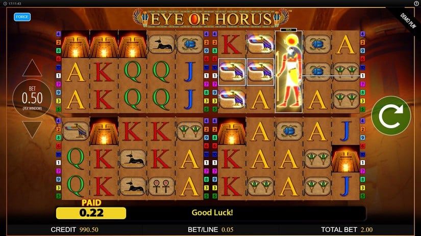 Eye of Horus Power 4 Slots slot screen 2