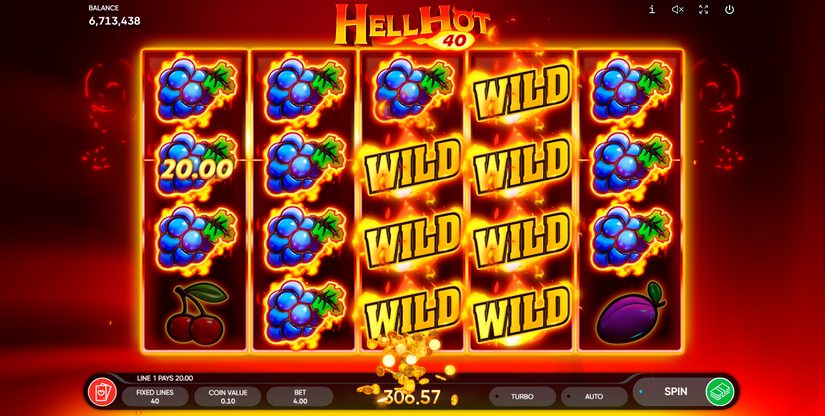 Hell Hot 40 slot screen 4