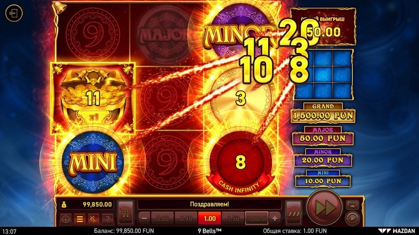 9 Bells™ slot screen 5