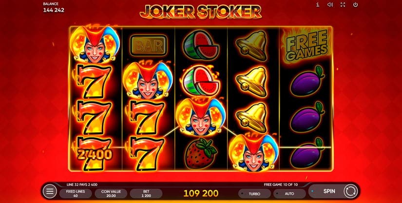 Joker Stoker slot screen 5