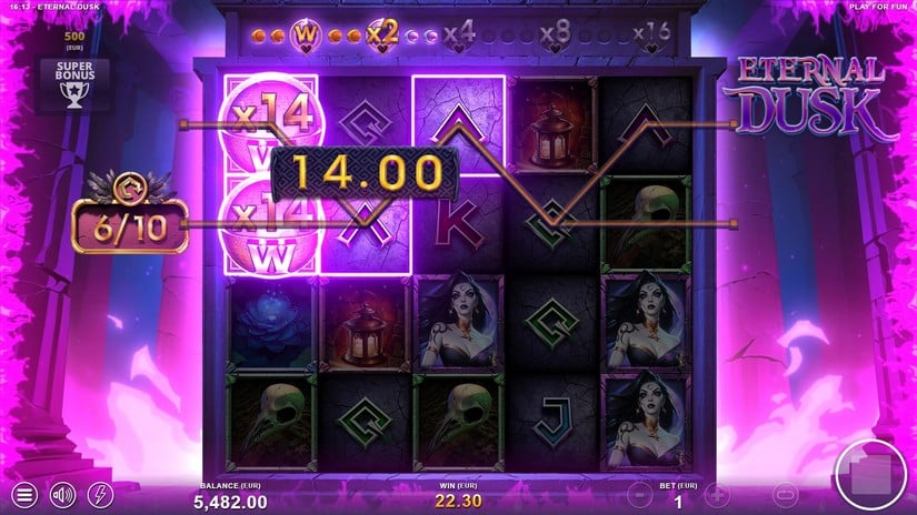 Eternal Dusk slot screen 5