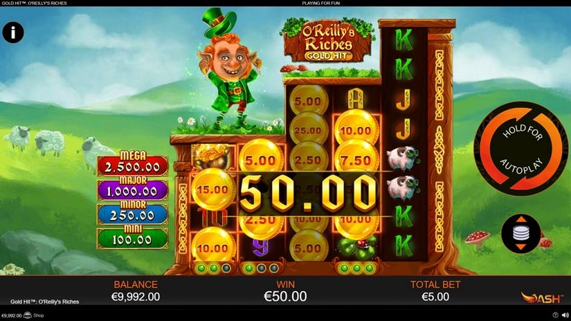 Gold Hit O’Reilly’s Riches slot screen 4