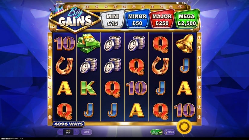 Big Gains slot screen 1
