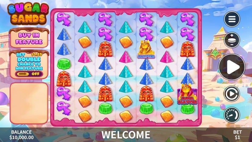 Sugar Sands slot screen 1