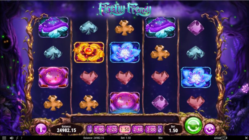 Firefly Frenzy slot screen 1