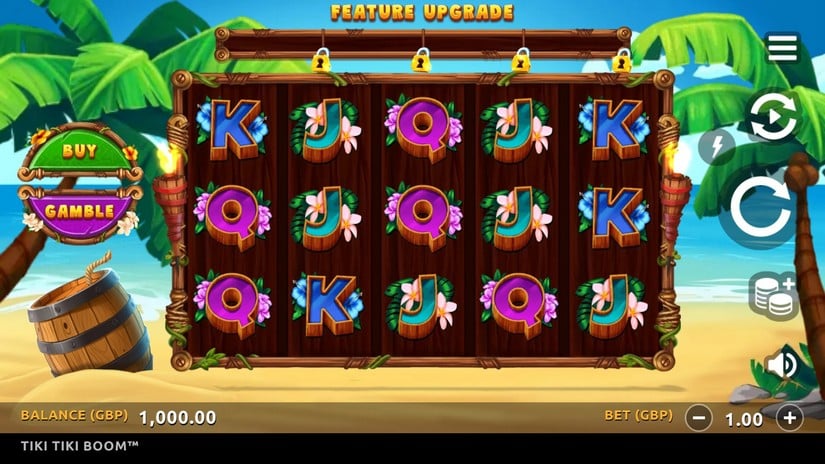 Tiki Tiki Boom slot screen 1