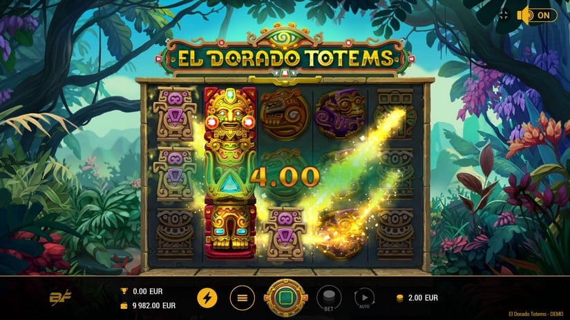 El Dorado Totems slot screen 3