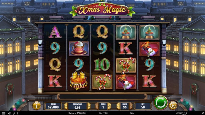 Xmas Magic slot screen 1