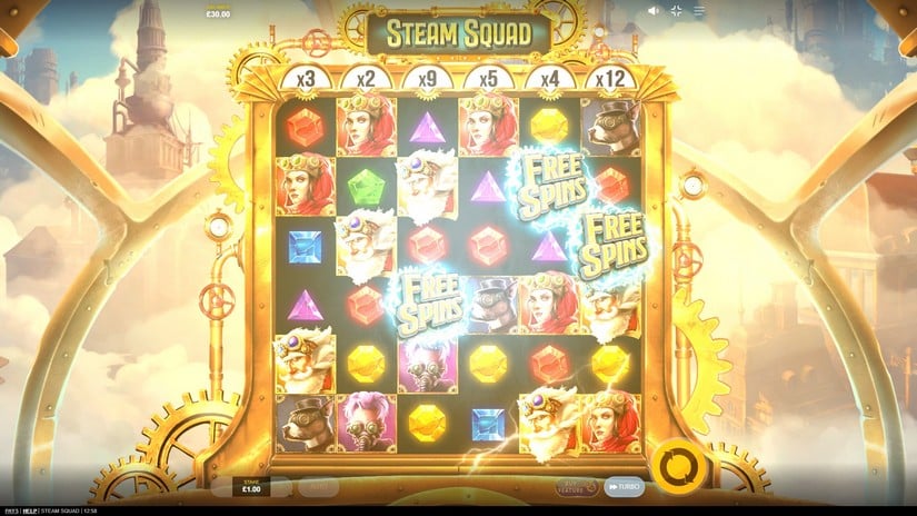 Steam Squad slot screen 2