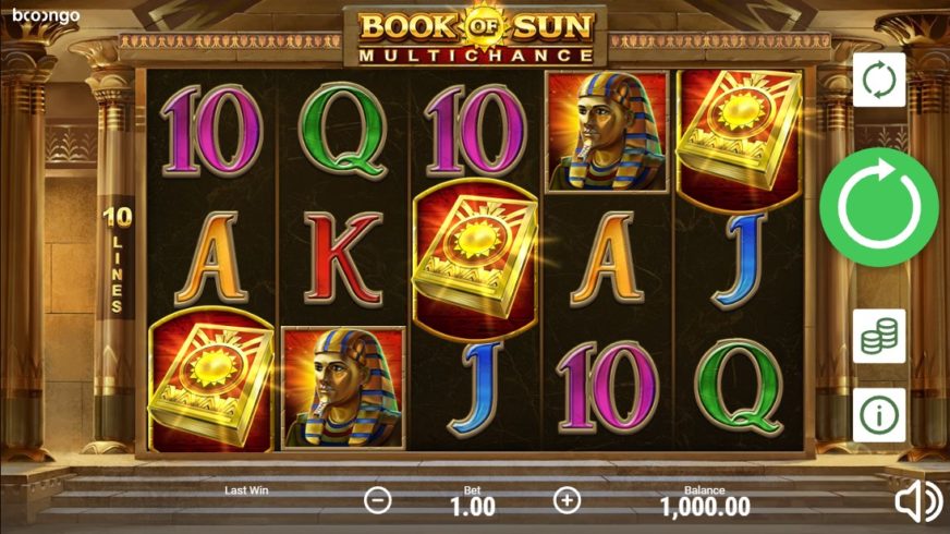 Book of Sun: Multi Chance slot screen 2