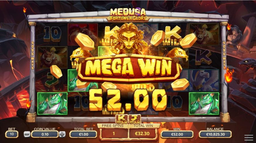 Medusa – Fortune and Glory slot screen 6