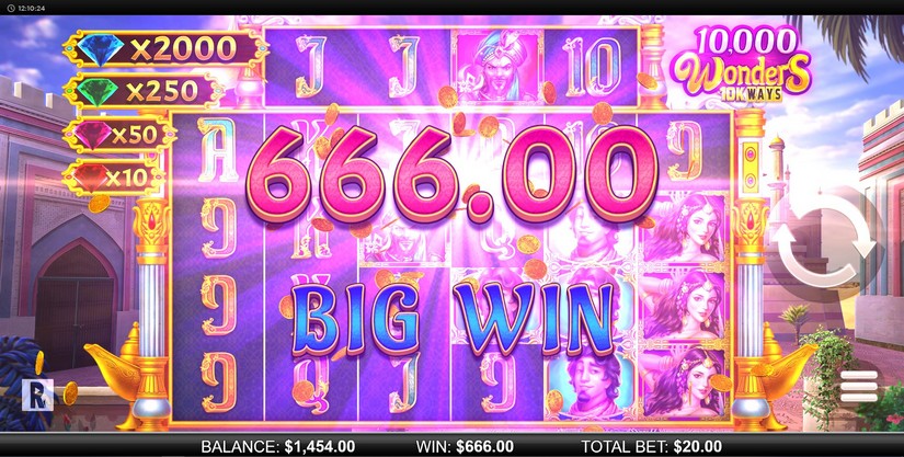 10000 Wonders 10k Ways slot screen 4