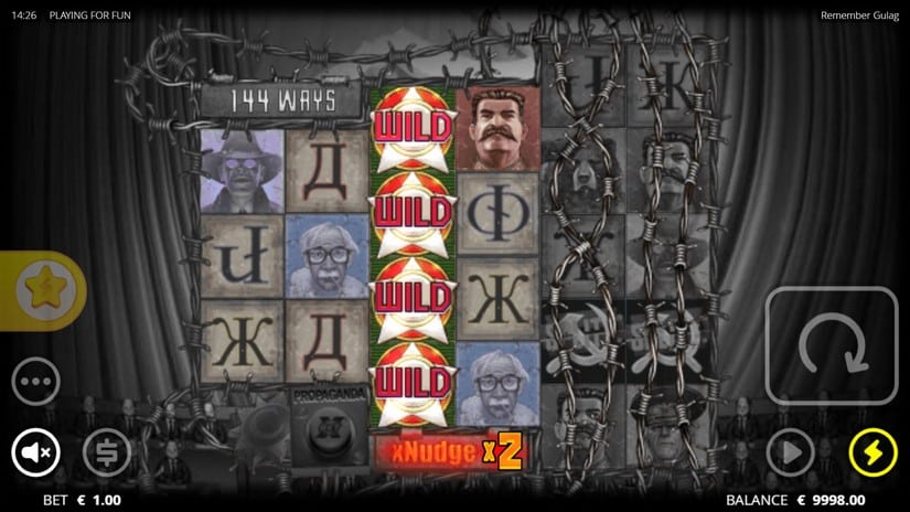 Remember Gulag slot screen 2