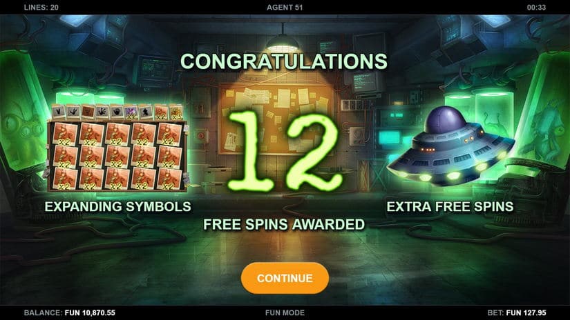 Agent 51 slot screen 4