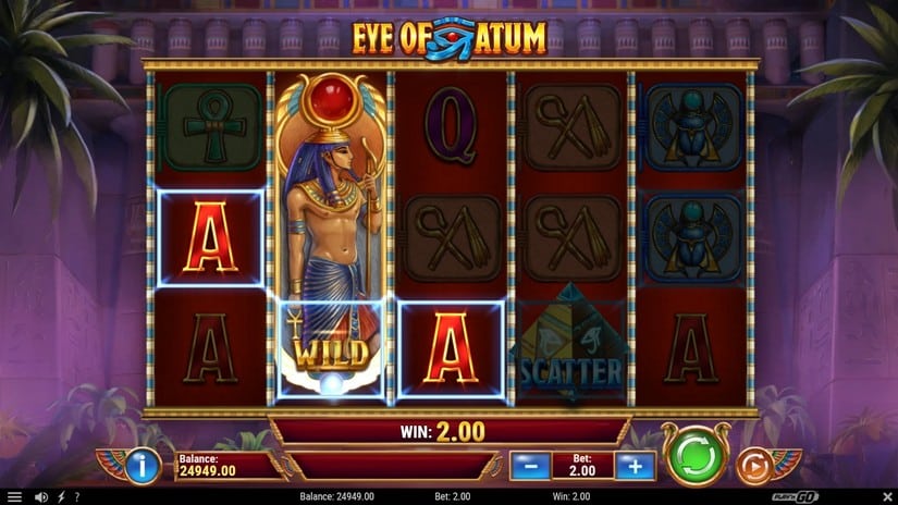 Eye of Atum slot screen 3