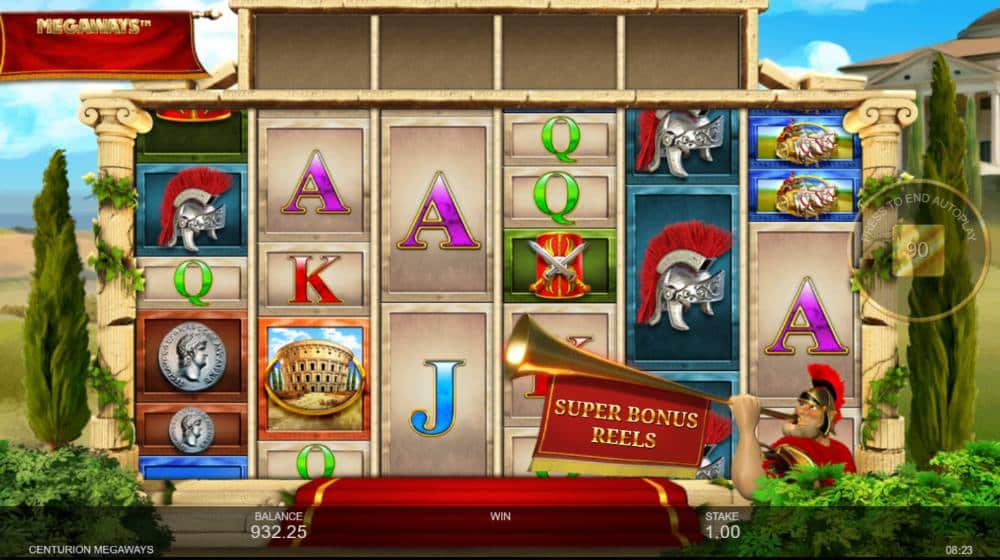 Centurion Megaways online slot features
