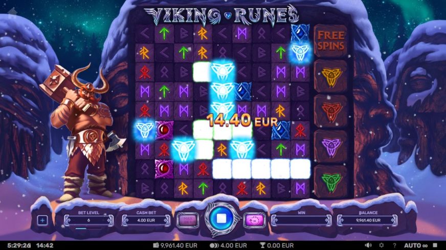 Viking Runes slot screen 2