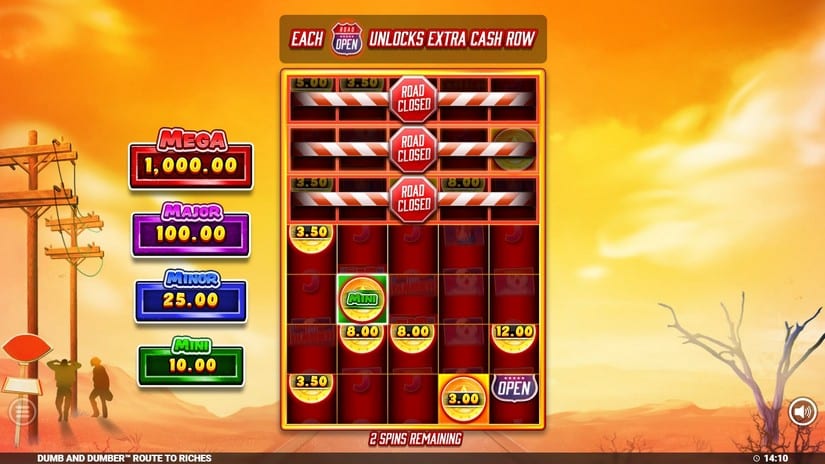 Dumb and Dumber Route to Riches slot screen 6