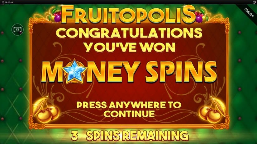 Fruitopolis: Fortune Play slot screen 3